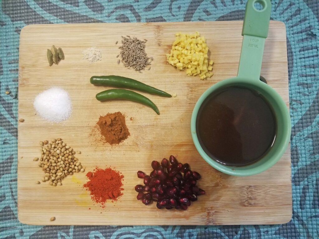 Chutney ingredients